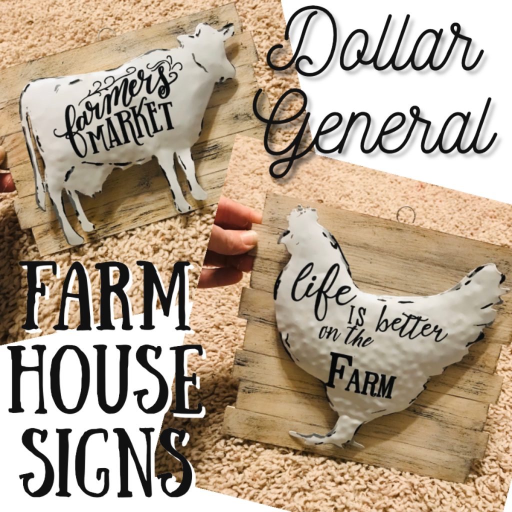 Farm House Signs - Gallery Wall Project - My Eclectic Treasures